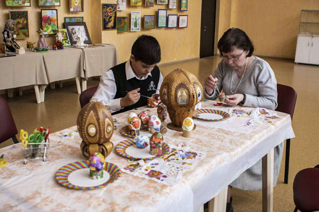 Центре культурного развития г. Касимова состоялся традиционный детский пасхальный праздник