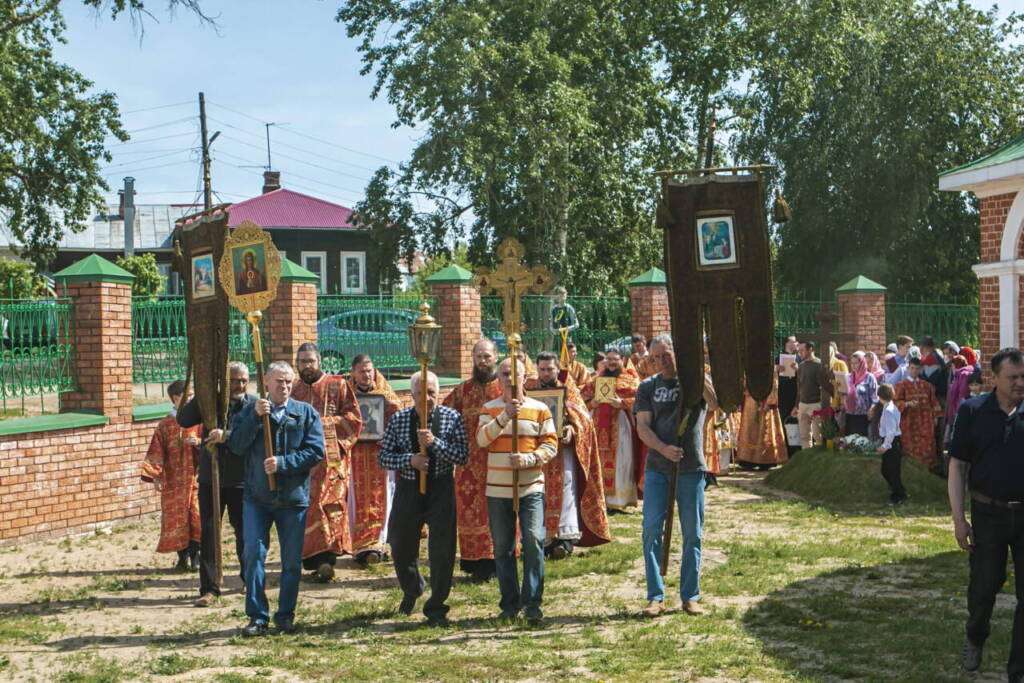Престольный праздник в Никольском храме города Касимова