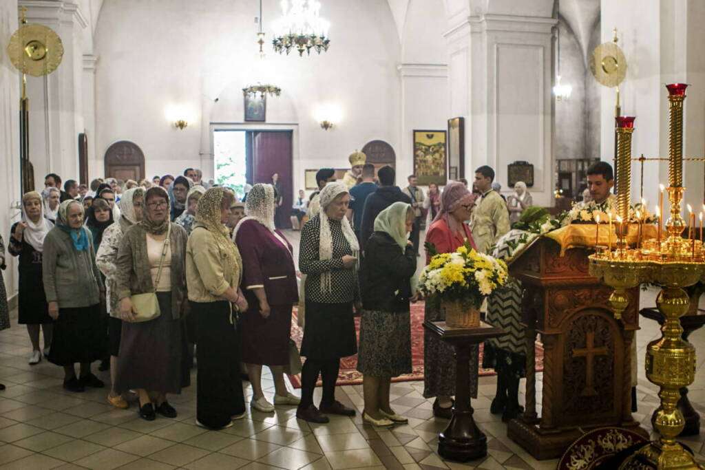 Всенощное бдение в канун праздника Вознесения Господня в Вознесенском Кафедральном соборе города Касимова