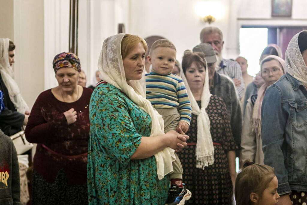Всенощное бдение в канун праздника Вознесения Господня в Вознесенском Кафедральном соборе города Касимова