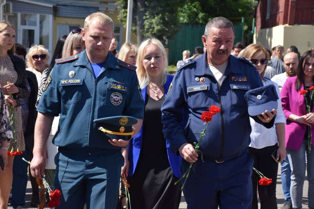 Благочинный Сасовского округа протоиерей Николай Бабачук принял участие в мероприятии, посвященном Дню памяти и скорби