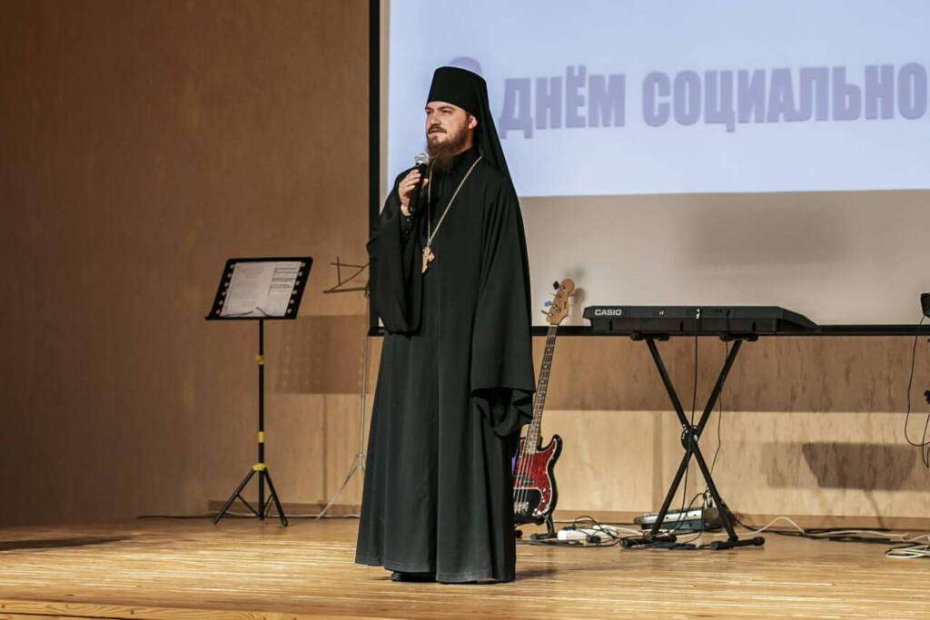 Пресс-секретарь Касимовской епархии иеромонах Савва (Максименков) принял участие в мероприятии, посвященном Дню социального работника