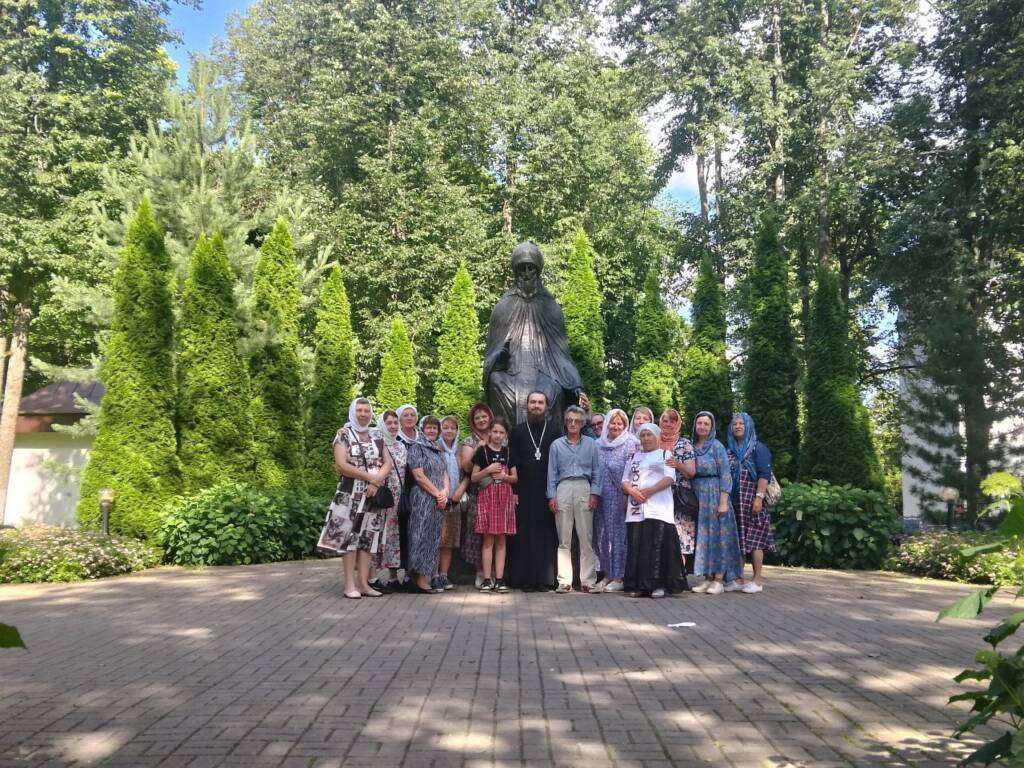 Группа паломников Касимовской епархии совершила паломничество по святым местам Подмосковья