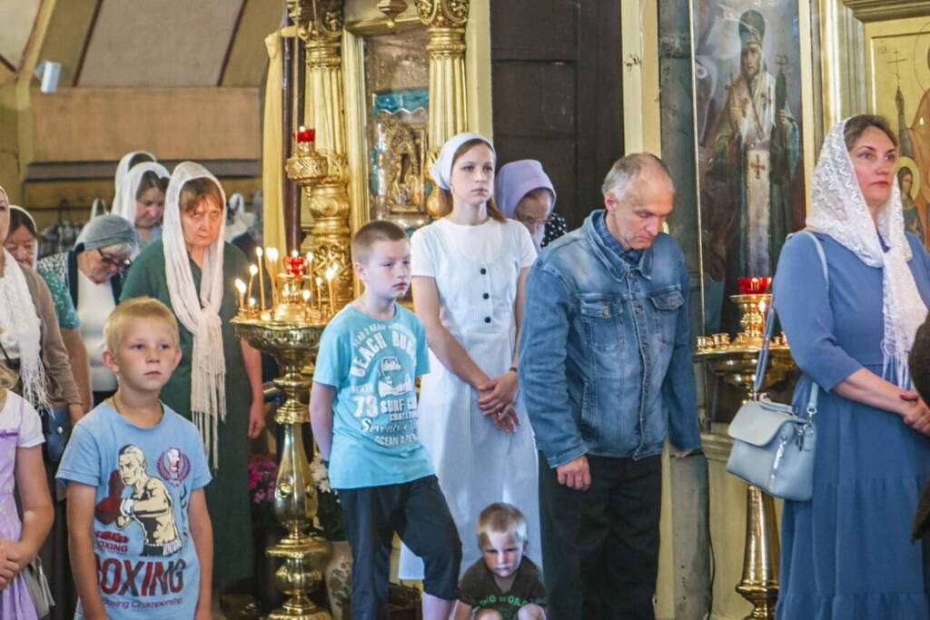 Божественная Литургия в Неделю 4-ю по Пятидесятнице в Никольском храме города Касимова