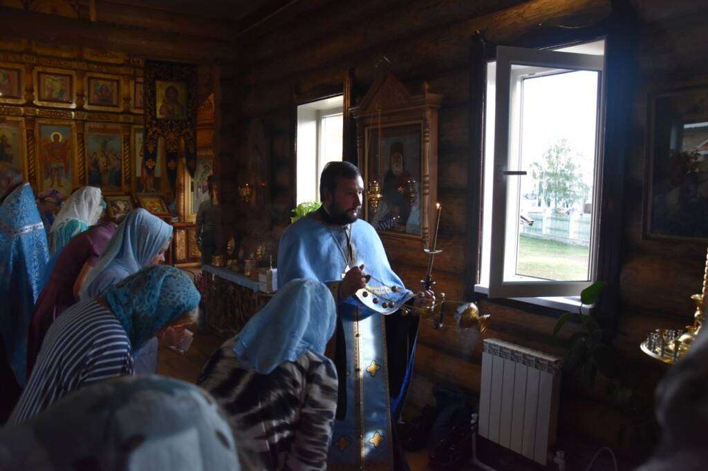 Соборное богослужение духовенства Сасовского округа в Троицком (Архангельском) храме