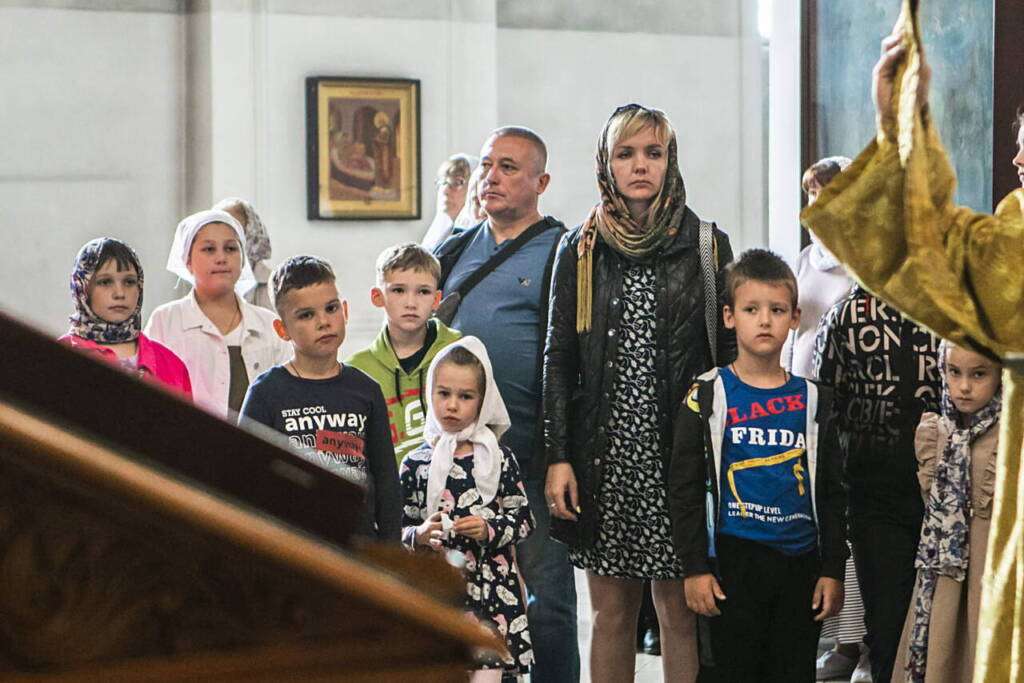 Божественная Литургия в Неделю 12-ю по Пятидесятнице в Вознесенском Кафедральном соборе города Касимова