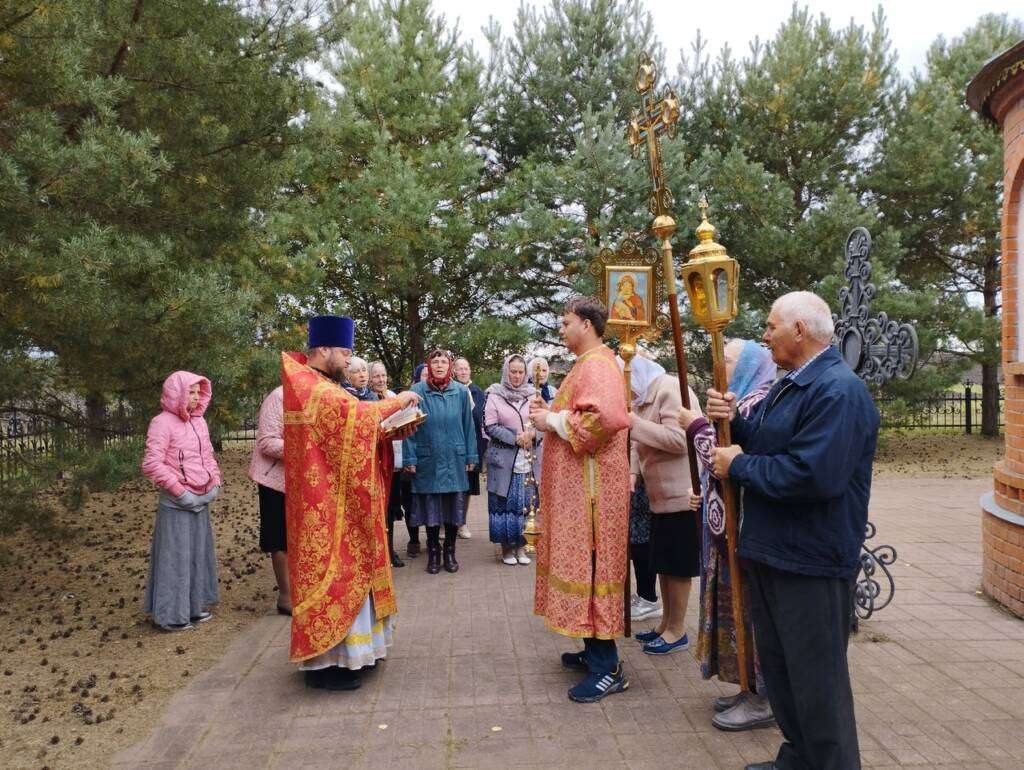 Престольный праздник в храме святой мученицы Наталии с. Усады Сасовского района