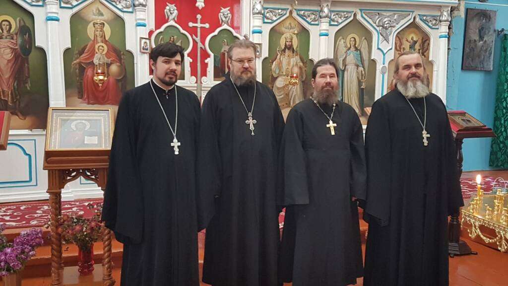 Соборное богослужение духовенства Пителинского благочиния