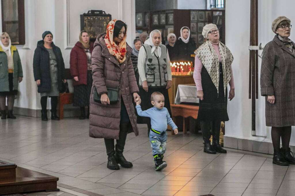 Божественная Литургия в Неделю 21-ю по Пятидесятнице в Вознесенском Кафедральном соборе города Касимова