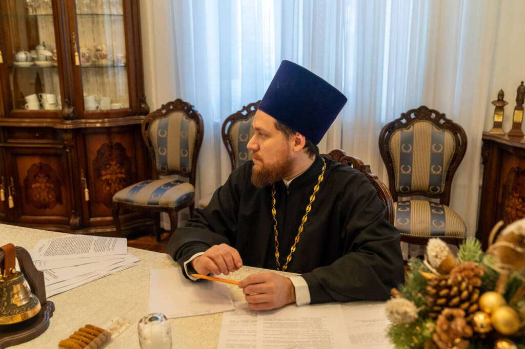 Преосвященнейший епископ Василий принял участие в заседании Архиерейского  совета Рязанской митрополии
