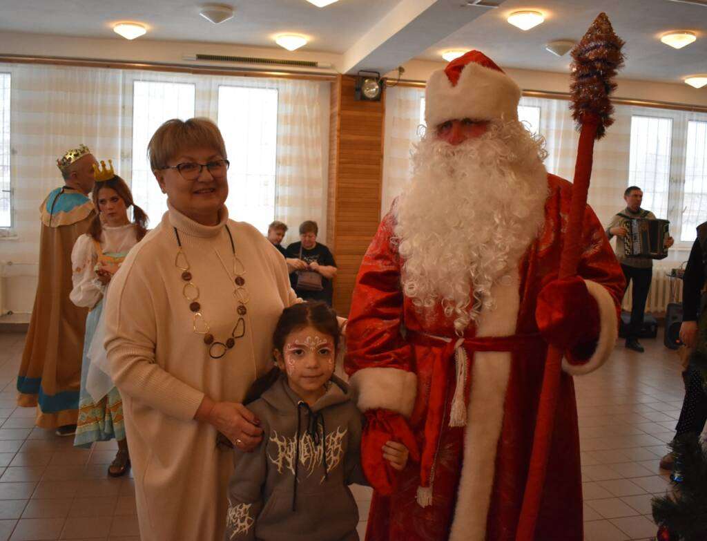 Секретарь Касимовской епархии иеромонах Савва (Максименков) принял участие в новогодней ёлке в п. Крутоярский