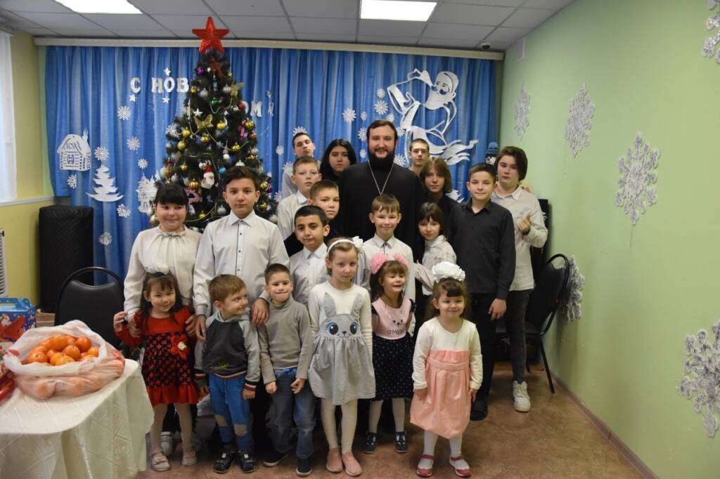 Рождественское мероприятие в детском реабилитационном центре г. Сасово