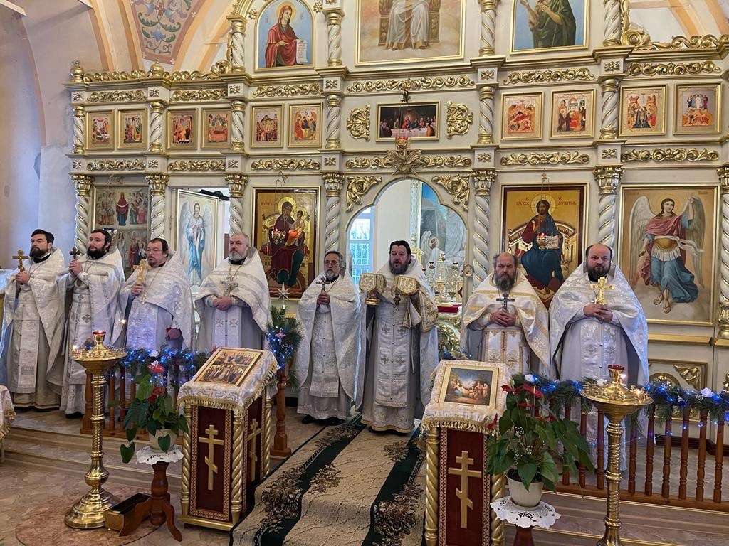 Соборное богослужение духовенства Сасовского благочиния