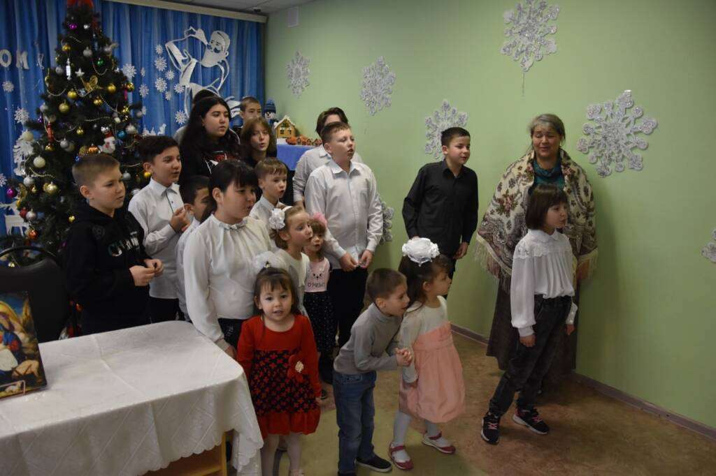 Рождественское мероприятие в детском реабилитационном центре г. Сасово