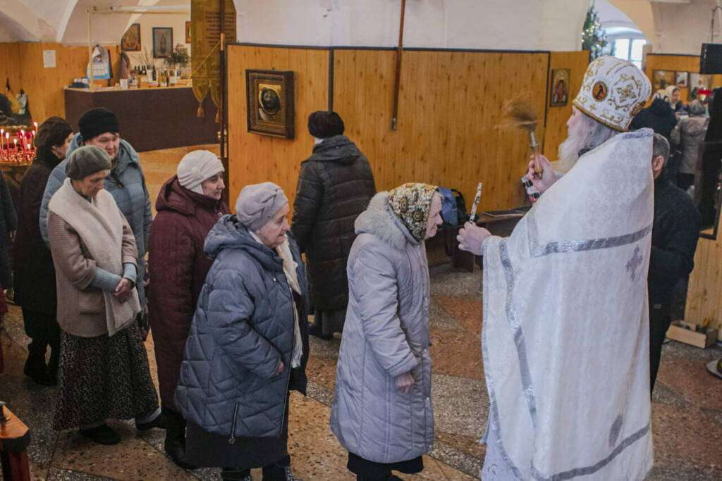 Престольный праздник в Георгиевском (Богоявленском) храме города Касимова