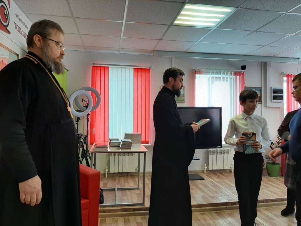 Представители духовенства Касиммовской епархии приняли участие в открытом уроке для учащихся Пителинской средней школы