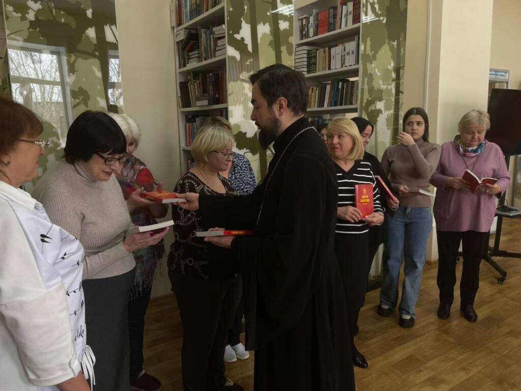 Сотрудник Миссионерского отдела Касимовской епархии иерей Михаил Куликов принял участие в мероприятии, посвященном Международному дню дарения книги