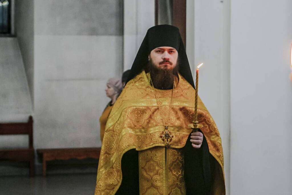 Всенощное бдение в канун Недели 35-й по Пятидесятнице в Вознесенском Кафедральном соборе города Касимова