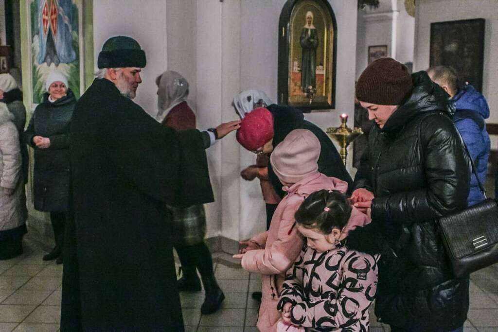 Всенощное бдение в канун Недели 36-й по Пятидесятнице в Вознесенском Кафедральном соборе города Касимова