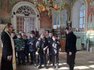 Для учащихся Кадомской Средней школы была организована экскурсия в Димитриевский собор р.п. Кадом