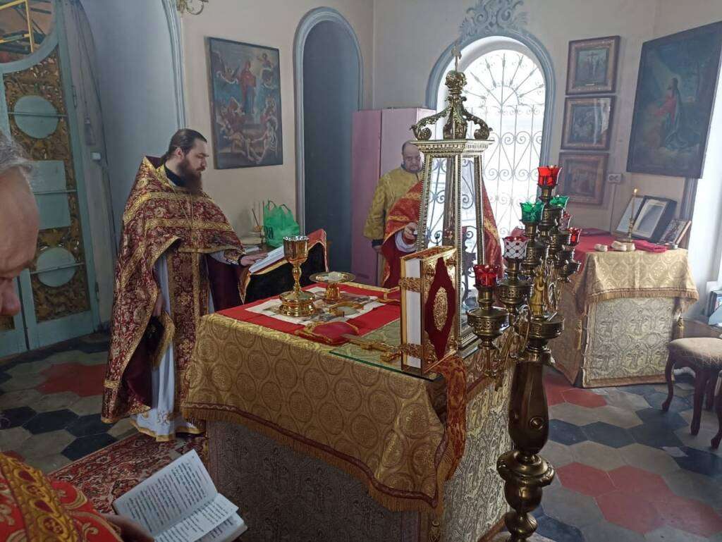 В Казанском храме с. Срезнево почтили память преподобномученика Филарета (Пряхина)
