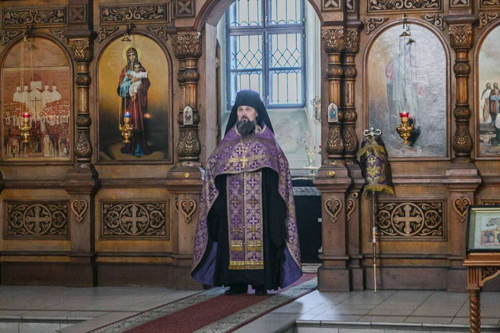 Всенощное бдение в канун Недели 1-й Великого поста в Вознесенском Кафедральном соборе города Касимова