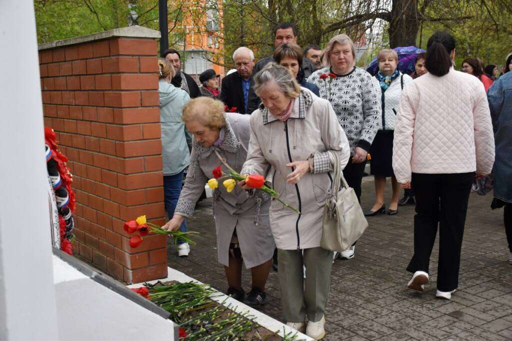 Благочинный Сасовского округа протоиерей Николай Бабачук принял участие в митинге посвященном 38-й годовщине аварии на Чернобыльской АЭС