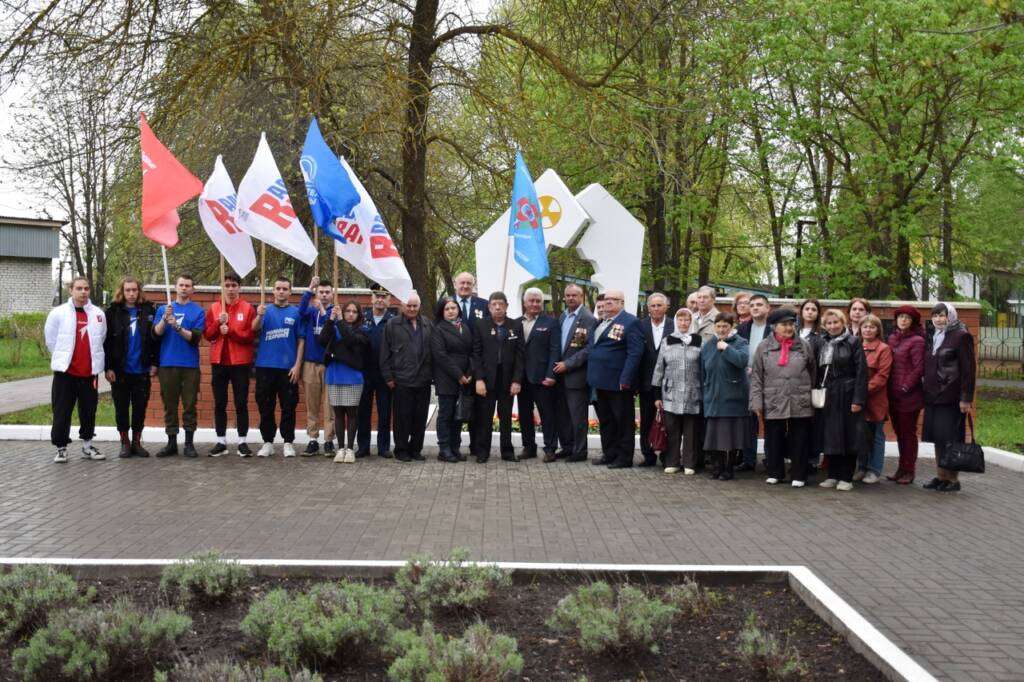 Благочинный Сасовского округа протоиерей Николай Бабачук принял участие в митинге посвященном 38-й годовщине аварии на Чернобыльской АЭС